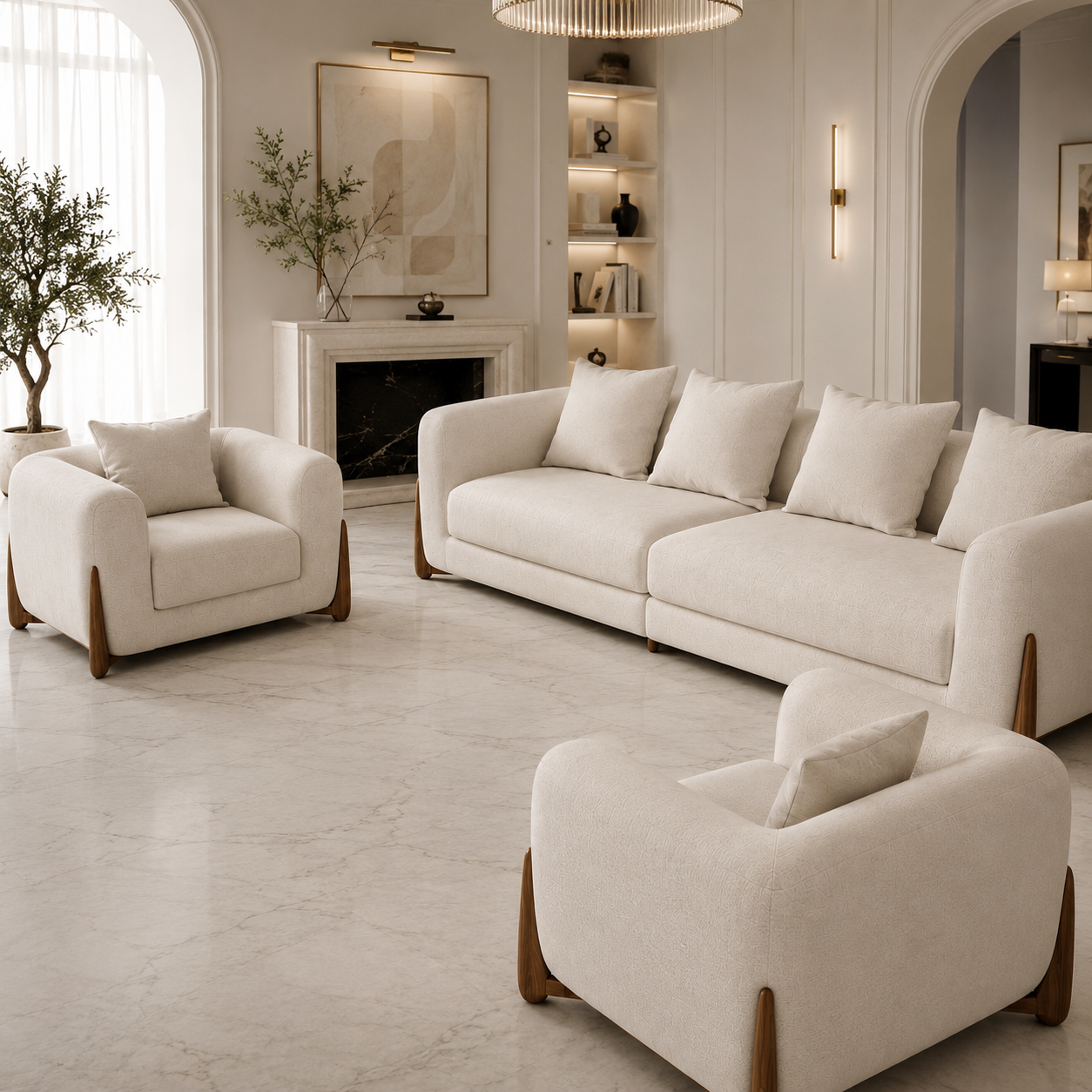 Oakridge Lounge Suite shown in an interior setting