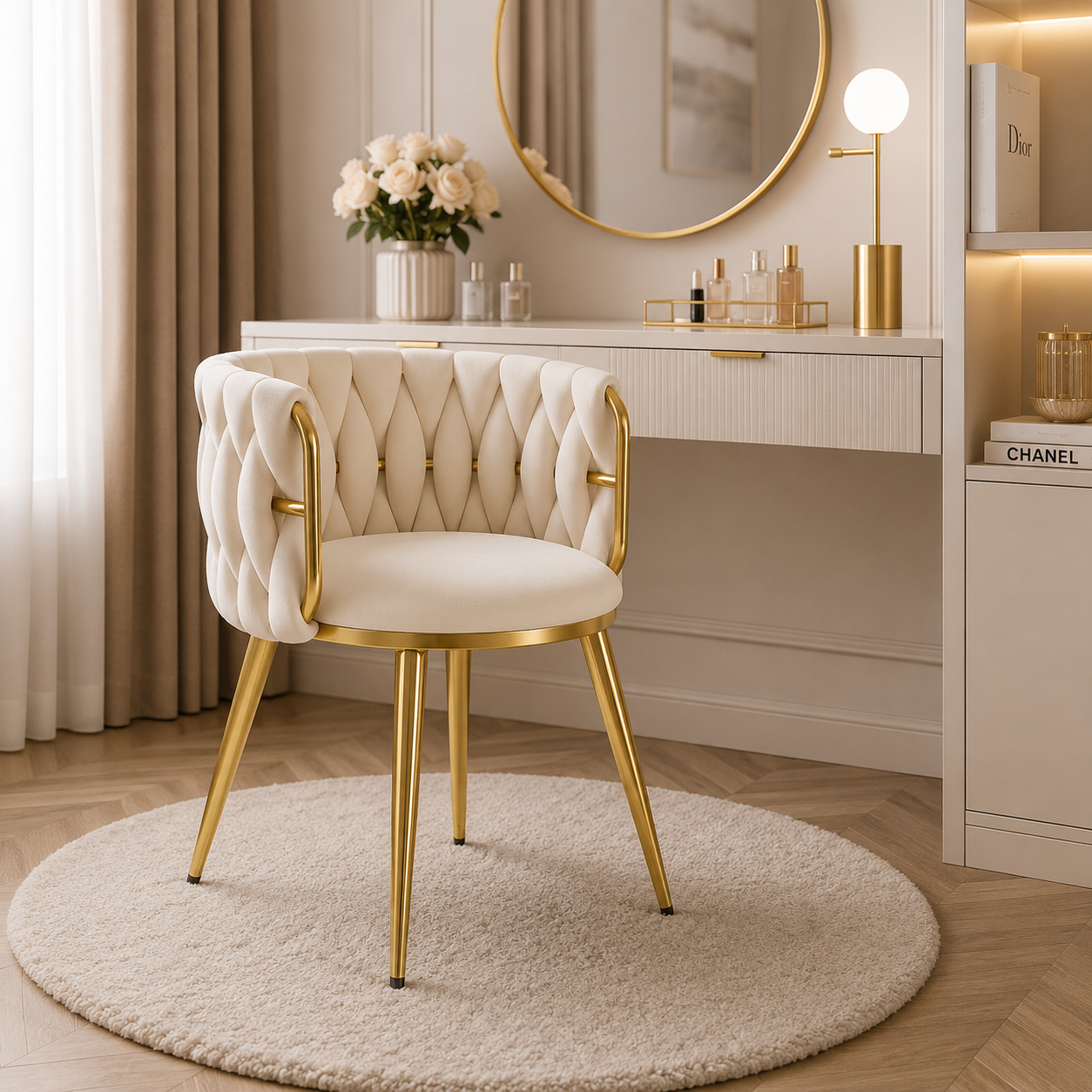 Savoy Chair shown in an interior setting