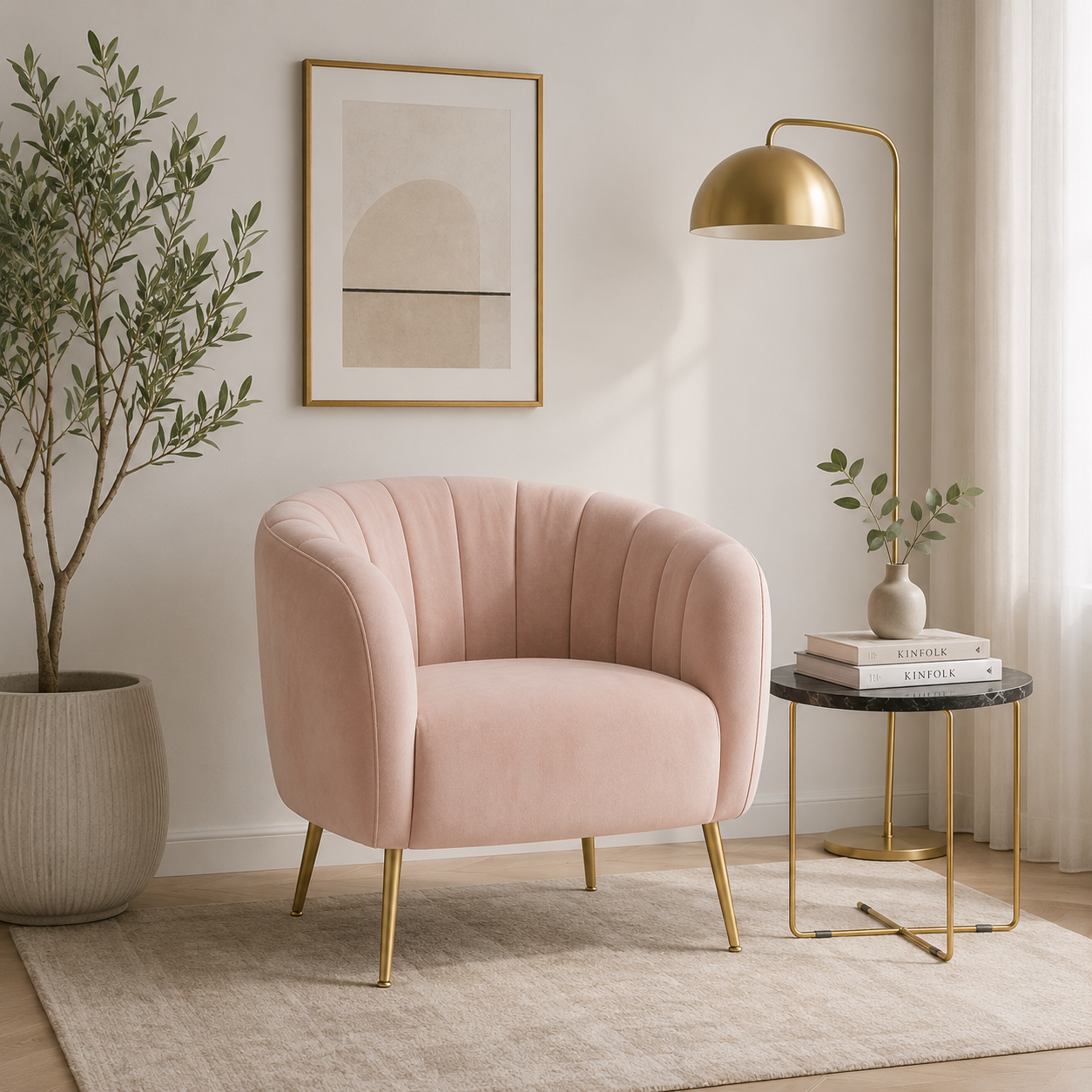 Seraphina Chair shown in an interior setting