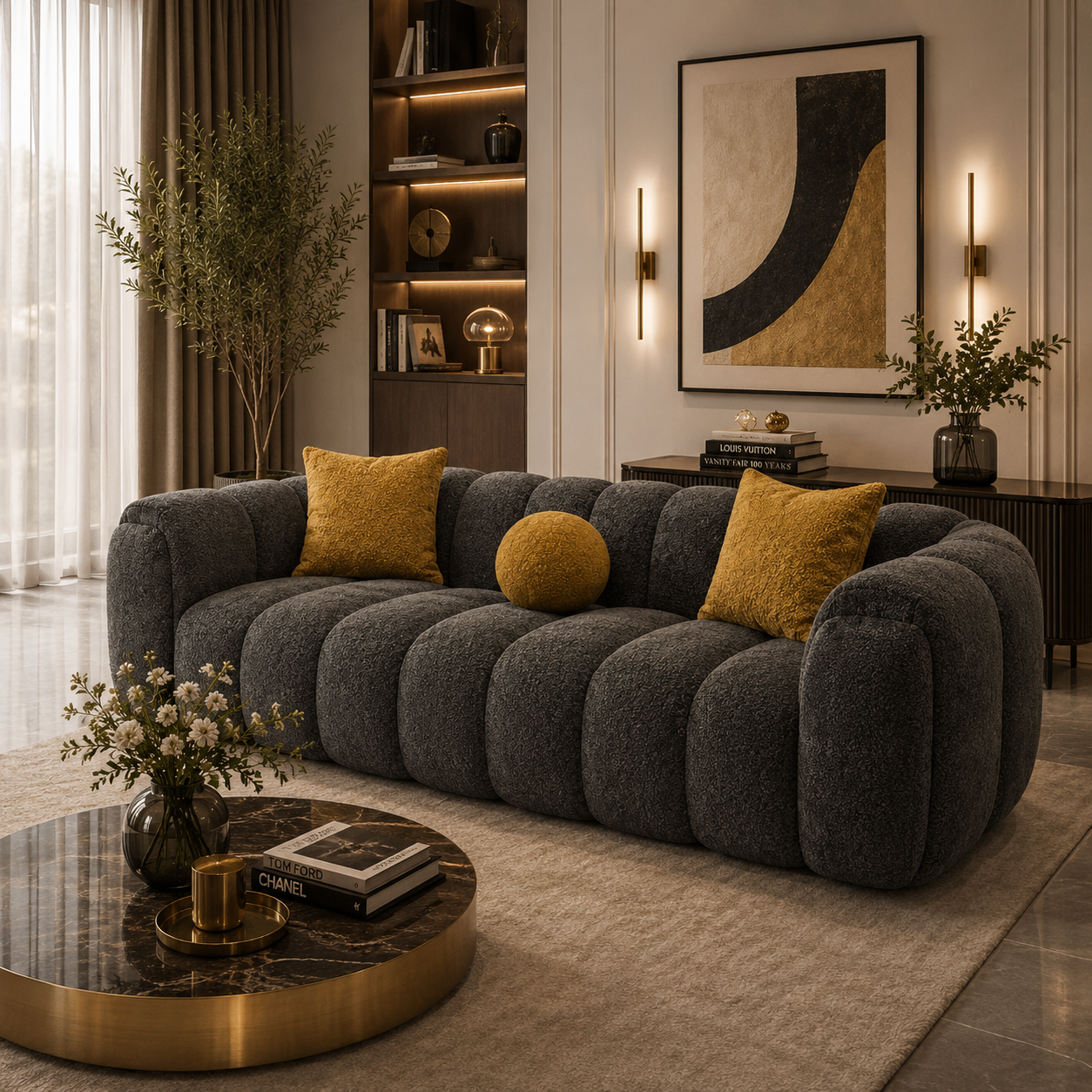 Caspian Couch shown in an interior setting
