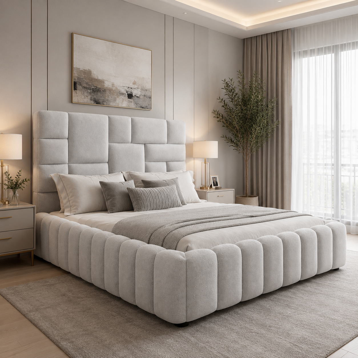 Windsor Bed shown in an interior setting