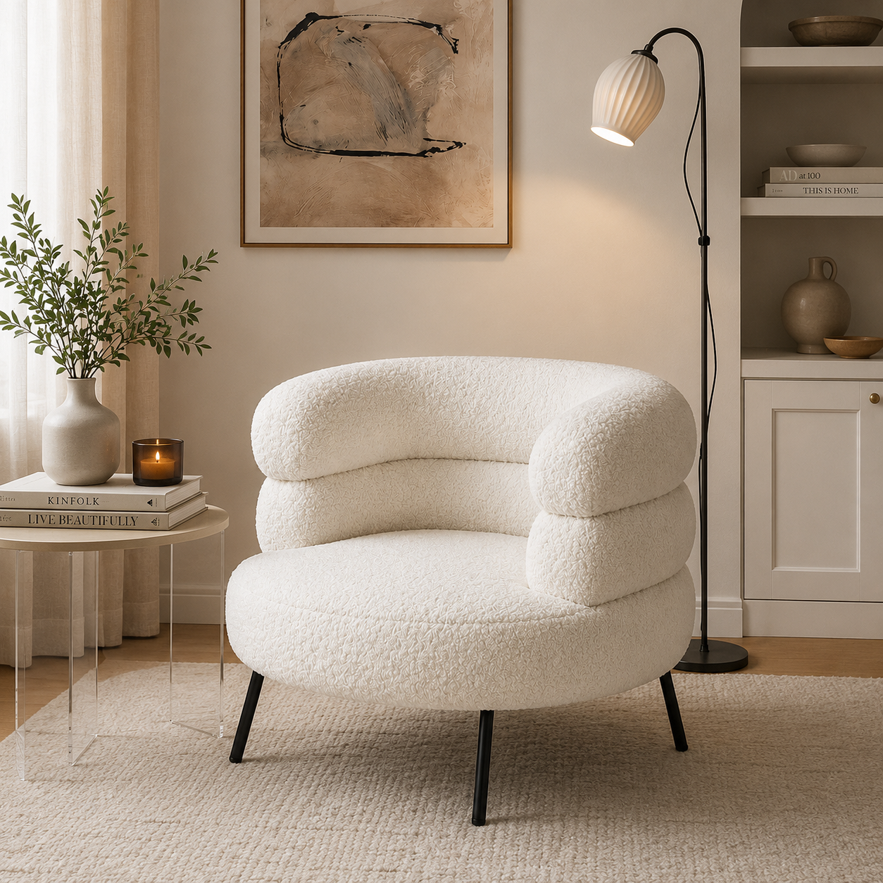 Aveline Chair shown in an interior setting