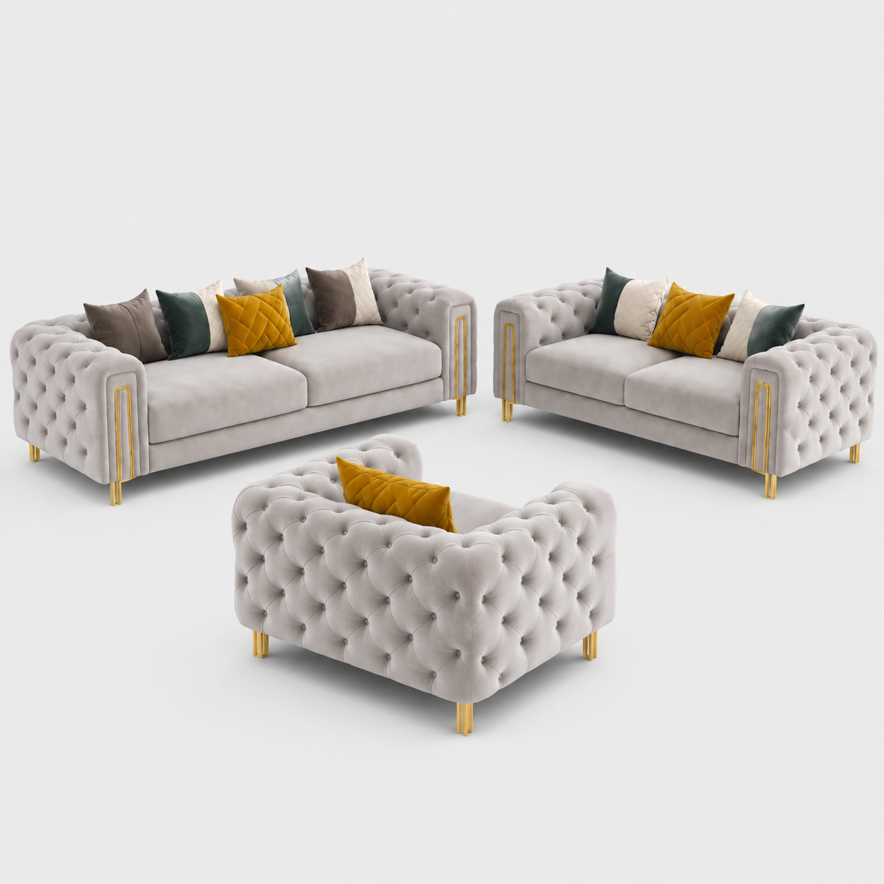 Kensington Luxe Couch Set